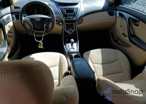 2013 Hyundai Elantra Gls из США, поврежденный, VIN 5NPDH4AEXDH307115